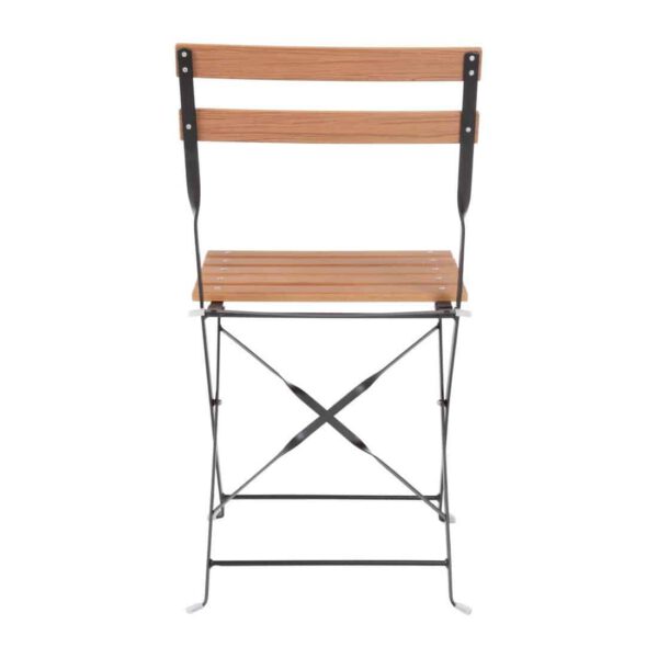 GJ766 - Bolero Faux Wood Bistro Chair (Pack 2) - Image 4