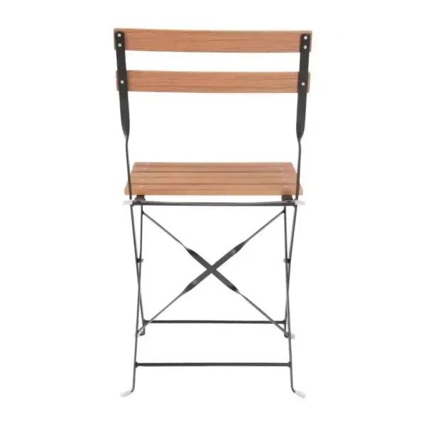 GJ766 - Bolero Faux Wood Bistro Chair (Pack 2) - Image 4