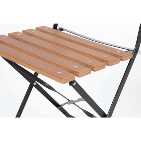 GJ766 - Bolero Faux Wood Bistro Chair (Pack 2) - Image 10