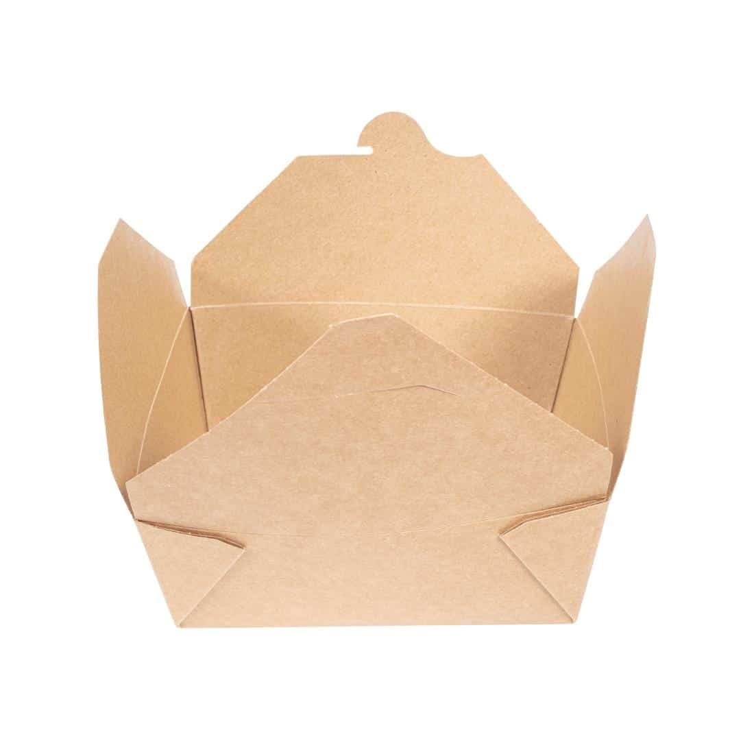 Vegware Compostable Paperboard Food Boxes No.8 1300ml / 46oz (Pack of 300) - Image 3