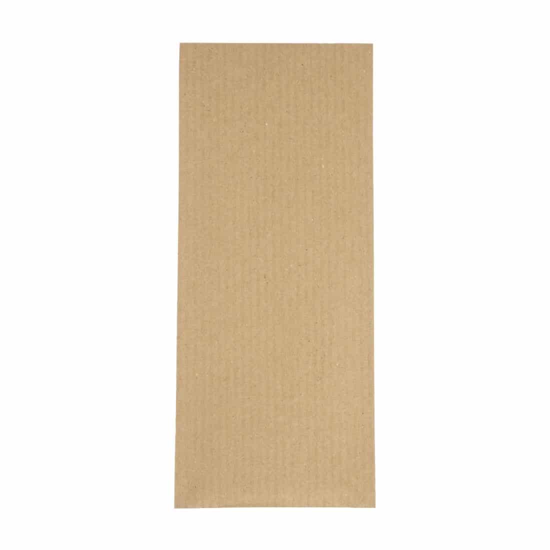 Europochette Brown Cutlery Pouch with White Napkin - Image 5