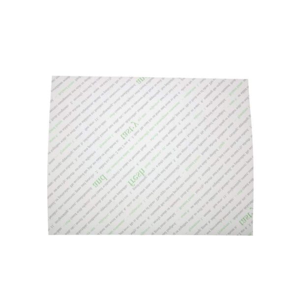 Greaseproof Paper Sheets Fresh and Tasty Print 255 x 203mm (Pack of 500) - Image 3