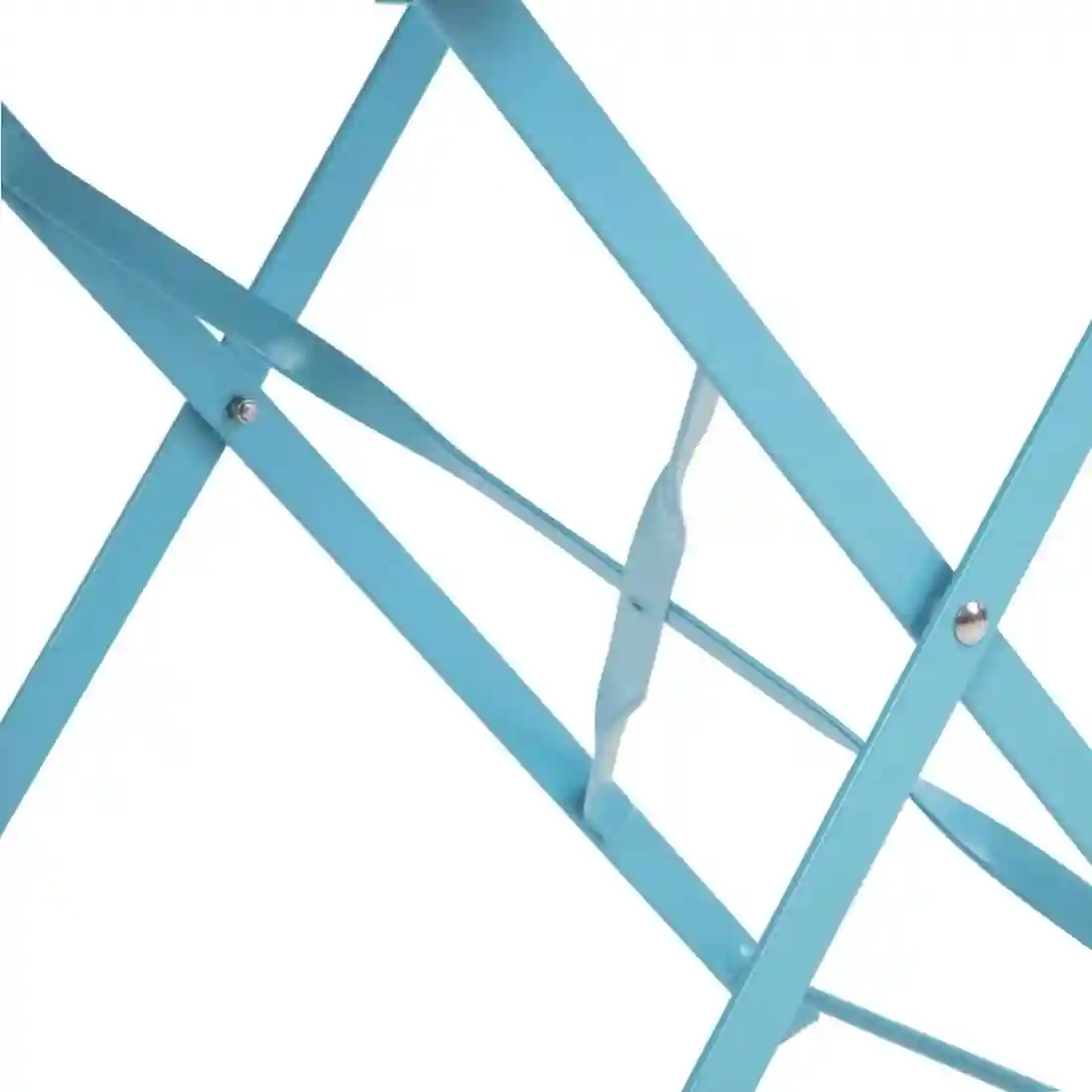 Bolero Perth Blue Pavement Style Steel Folding Chairs (Pack of 2) - Image 8