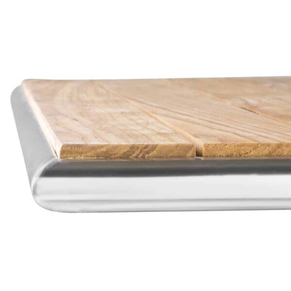 Bolero Ash Flip Top Square Bistro Table 600mm - Image 7