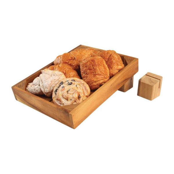 Wooden Menu Holder and Riser