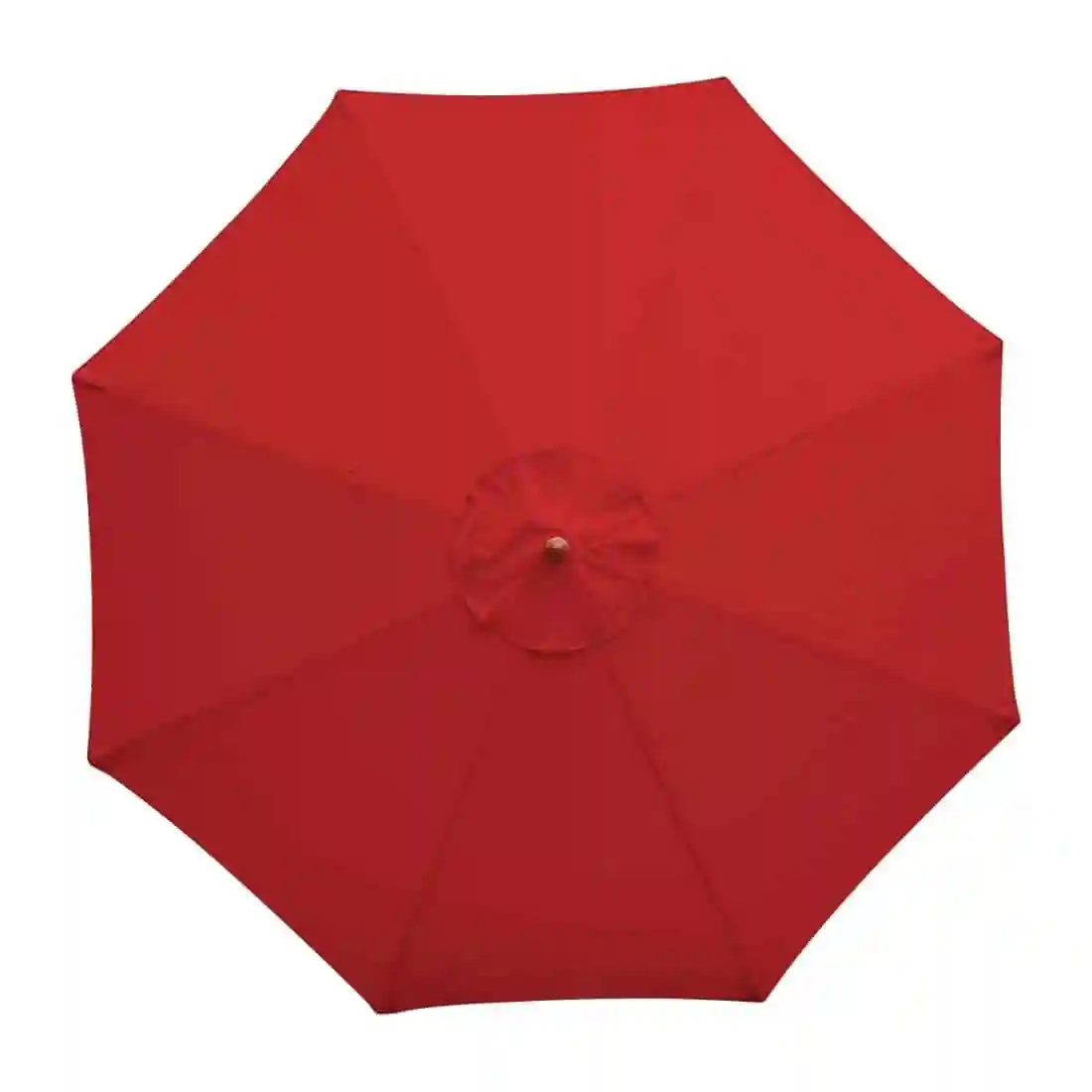 Bolero Round Parasol 3m Diameter Red - Image 5
