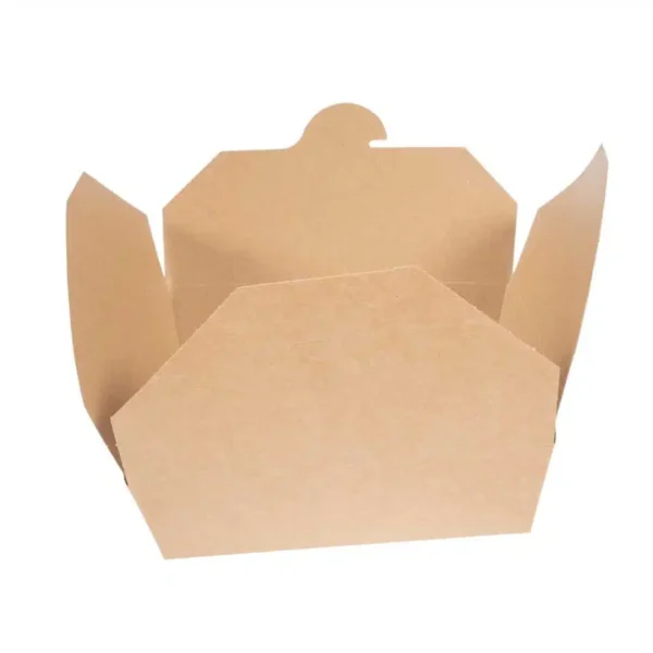 Vegware Compostable Paperboard Food Boxes No.5 1050ml / 37oz (Pack of 150) - Image 5