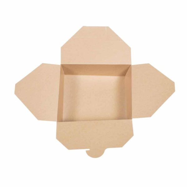 Vegware Compostable Paperboard Food Boxes No.5 1050ml / 37oz (Pack of 150) - Image 7