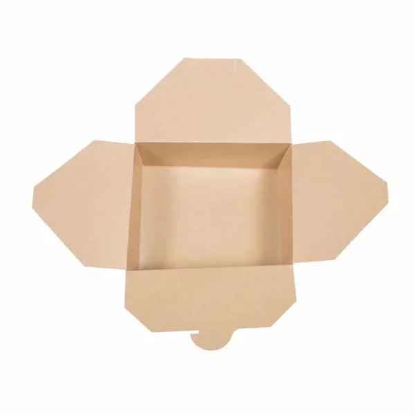 Vegware Compostable Paperboard Food Boxes No.5 1050ml / 37oz (Pack of 150) - Image 7