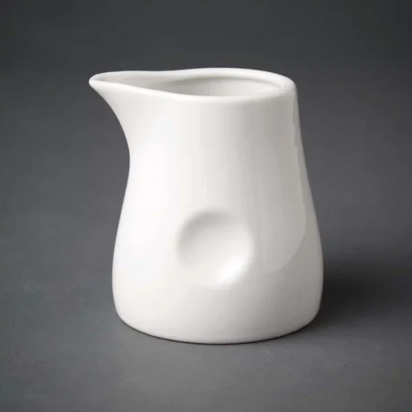 Olympia Dimpled Milk Jugs 170ml - Image 1