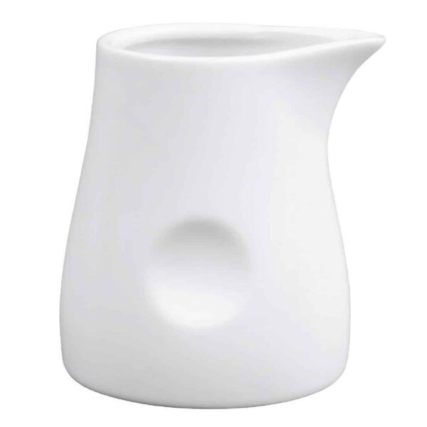 Olympia Dimpled Milk Jugs 170ml - Image 3