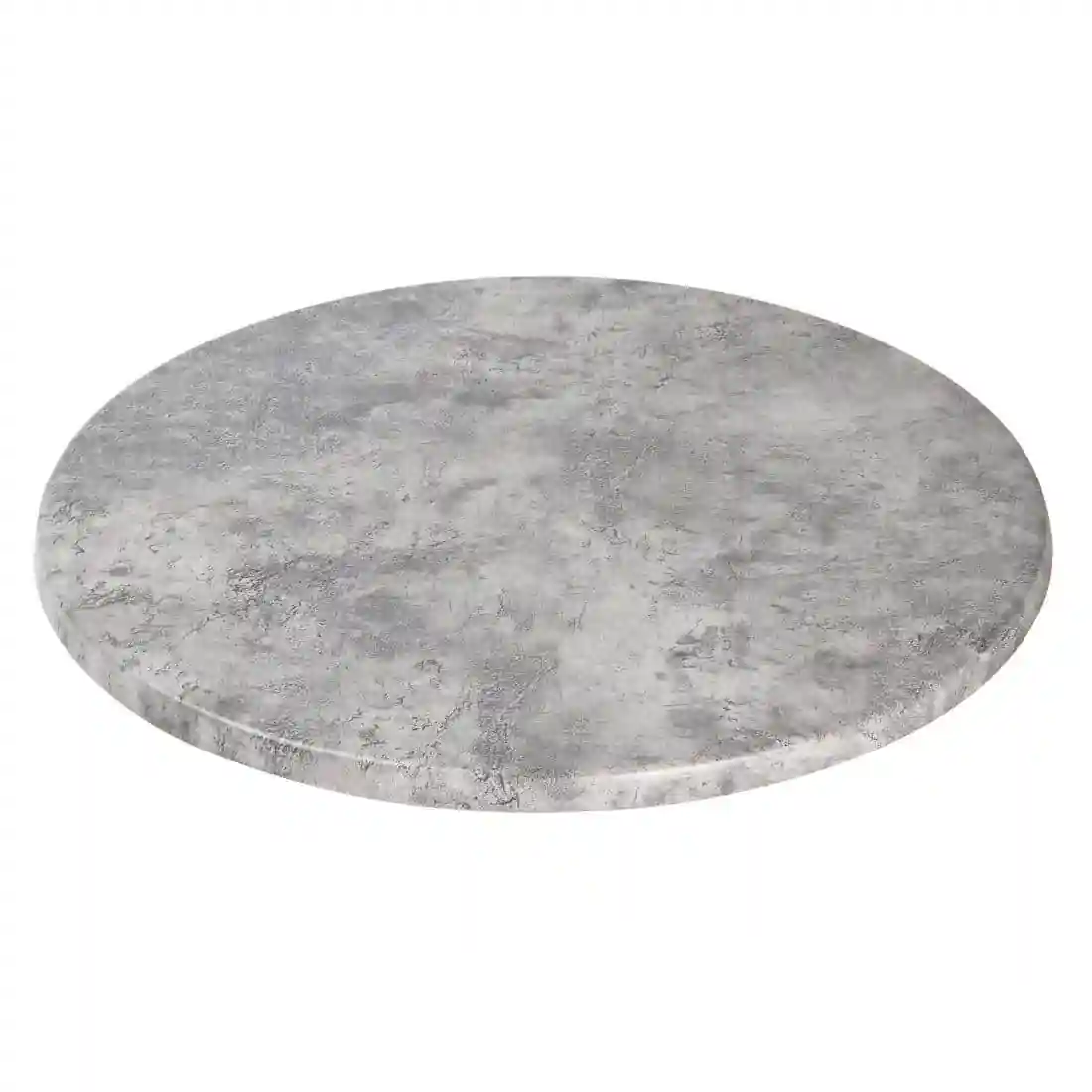 Werzalit Pre-Drilled Round Table Top Concrete 800mm - Image 3