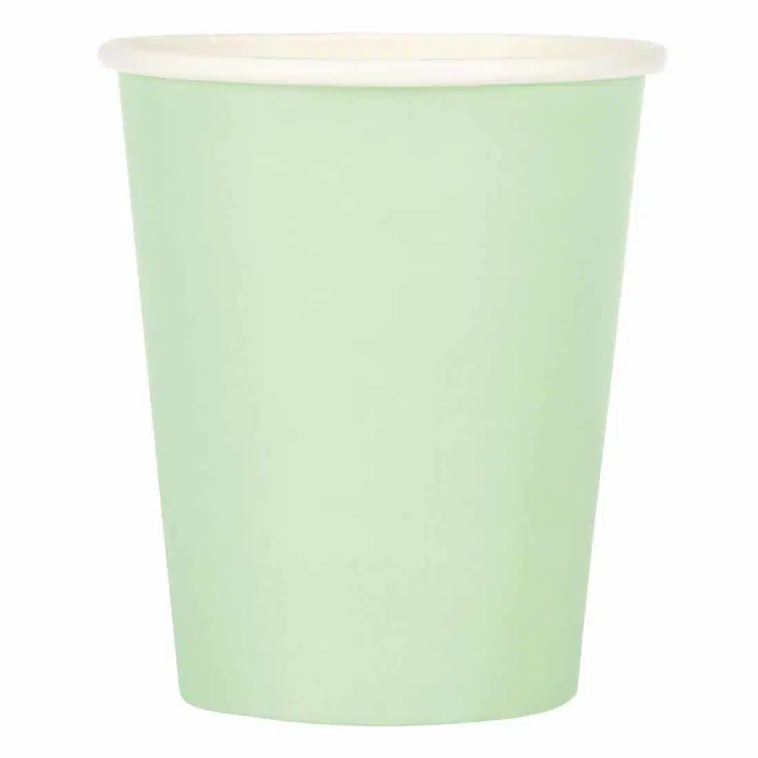Fiesta Recyclable Coffee Cups Single Wall Turquoise 225ml / 8oz (Pack of 50) - Image 3