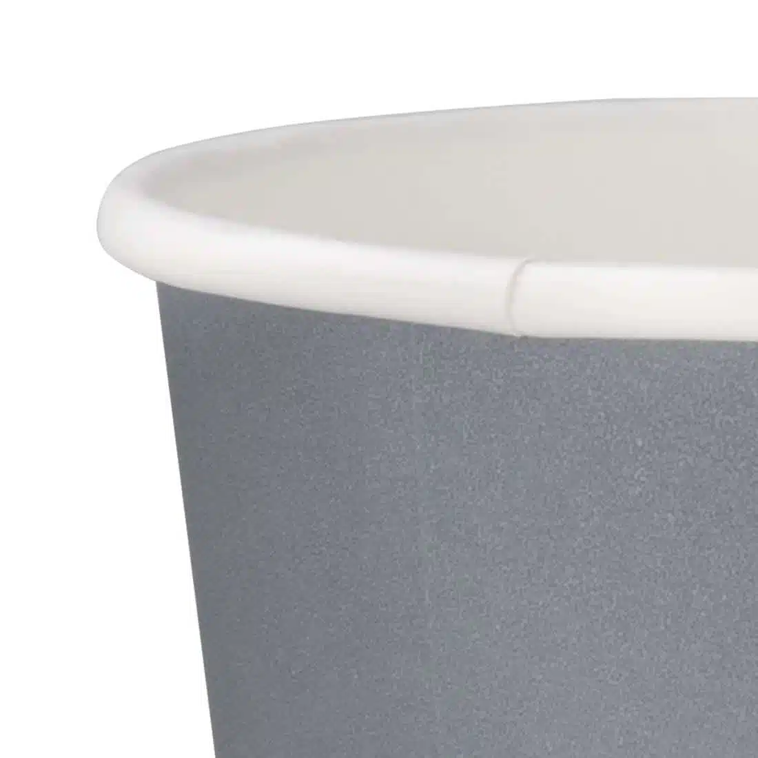 Fiesta Recyclable Coffee Cups Single Wall Charcoal 340ml / 12oz (Pack of 1000) - Image 4