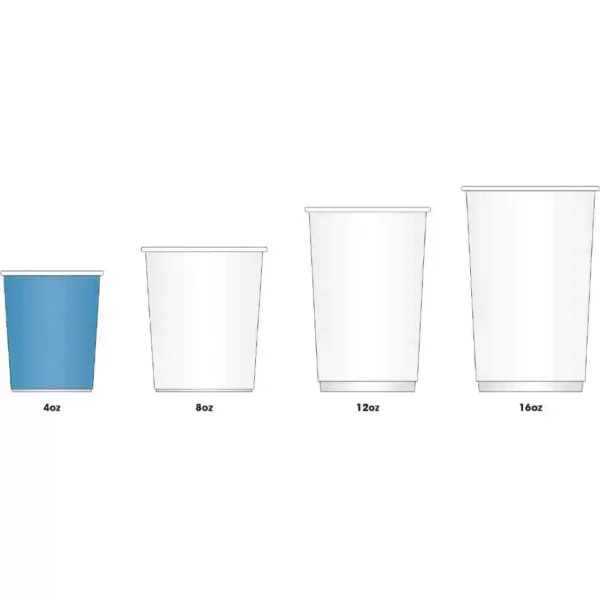 Fiesta Recyclable Espresso Cups Single Wall Kraft 112ml / 4oz (Pack of 50) - Image 4