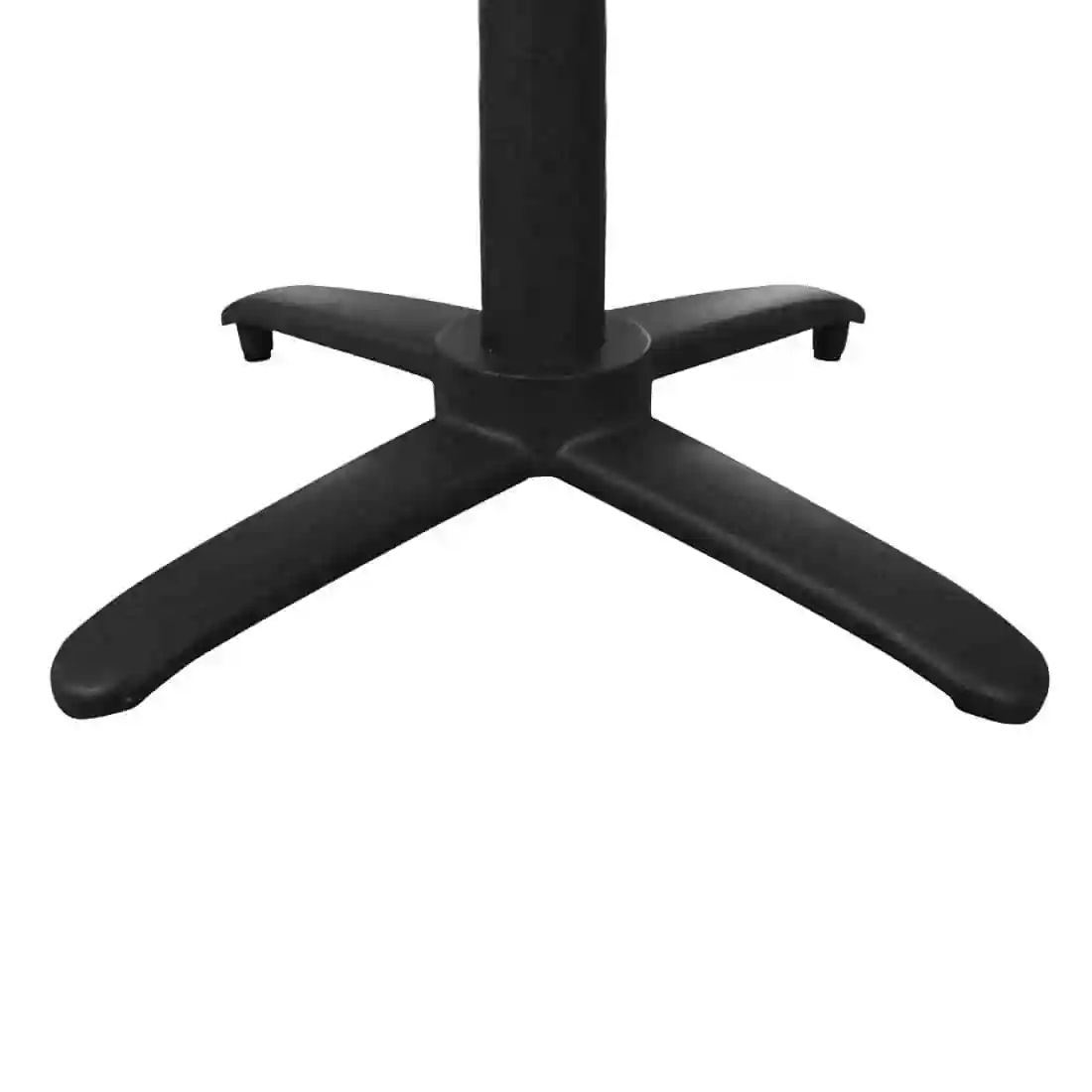 Bolero Aluminium Flip Top Table Base Black - Image 5