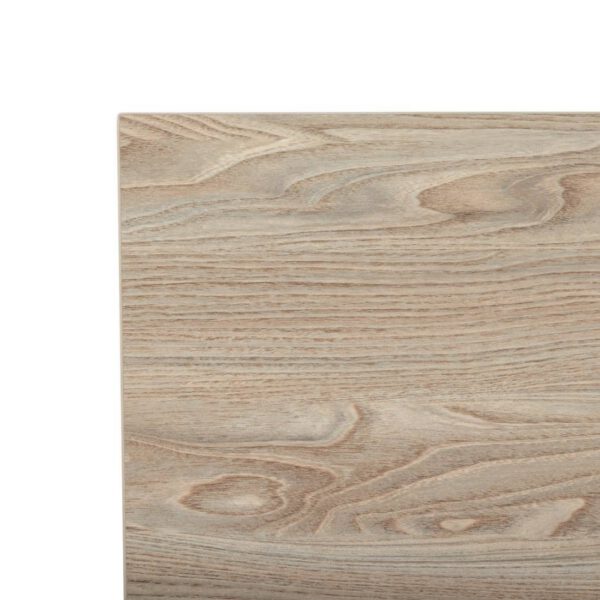 Bolero Pre-drilled Square Tabletop Antique Natural 700mm - Image 3