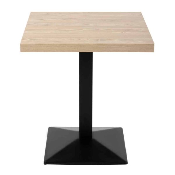 Bolero Pre-drilled Square Tabletop Antique Natural 700mm - Image 6