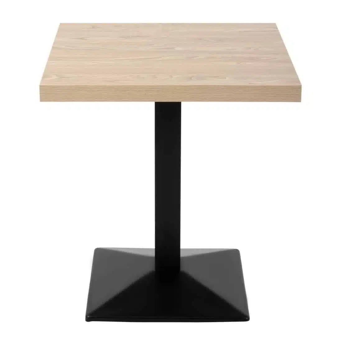 Bolero Pre-drilled Square Tabletop Antique Natural 700mm - Image 6