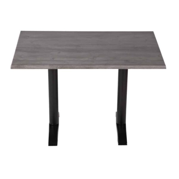 Werzalit Rectangular 1100x700mm Table Top Ponderosa Grey - Image 6
