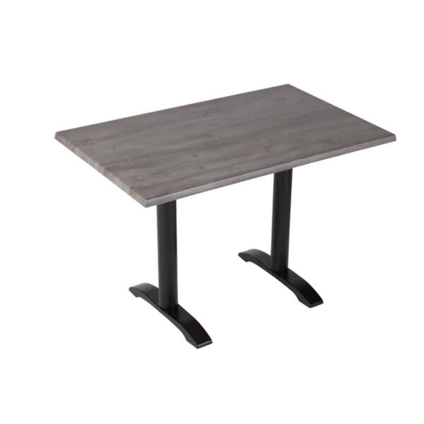 Werzalit Rectangular 1100x700mm Table Top Ponderosa Grey - Image 7