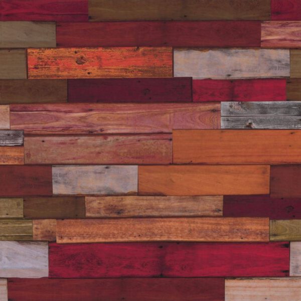 Werzalit Pre-drilled Square Table Top  Blanchas Red 600mm - Image 2