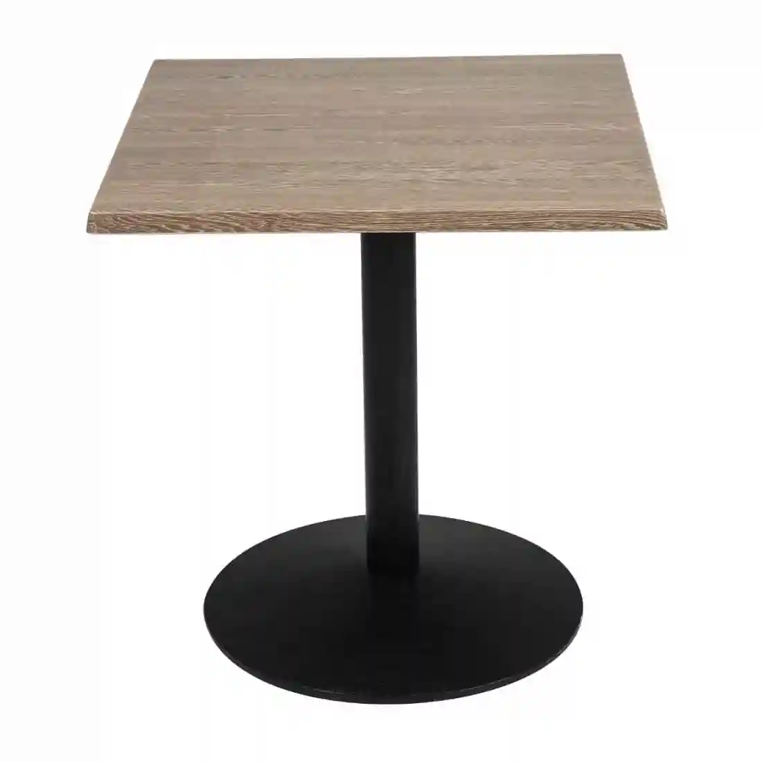 Bolero Pre-Drilled Square Table Top Wenge Grain 700mm - Image 6