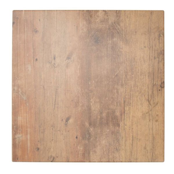 Werzalit Square 800mm Table Top Findus - Image 2