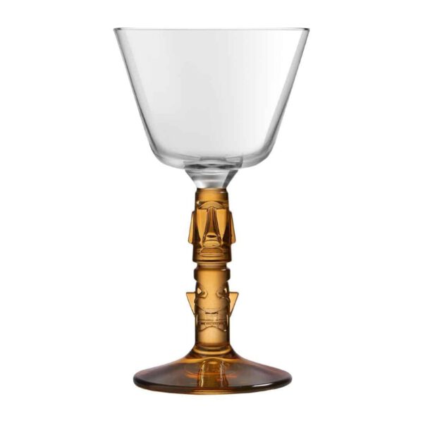 Onis Tiki Mai Tai Glasses with Amber Stem 200ml (6 pack)