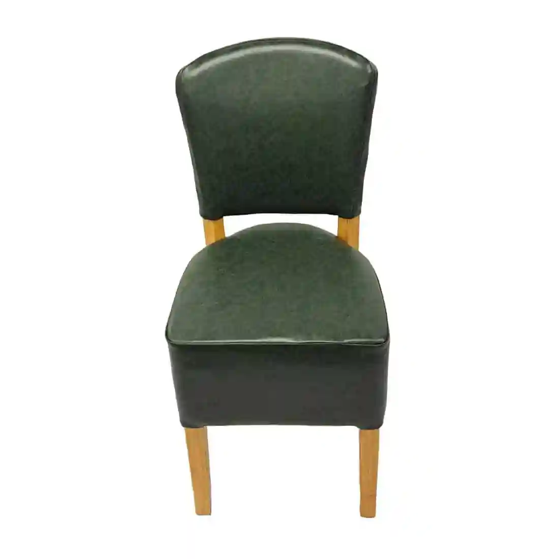 Hanoi Dining Chair In Soft Oak with Bison Vinyl Cedar (Pack of 2) - Image 3