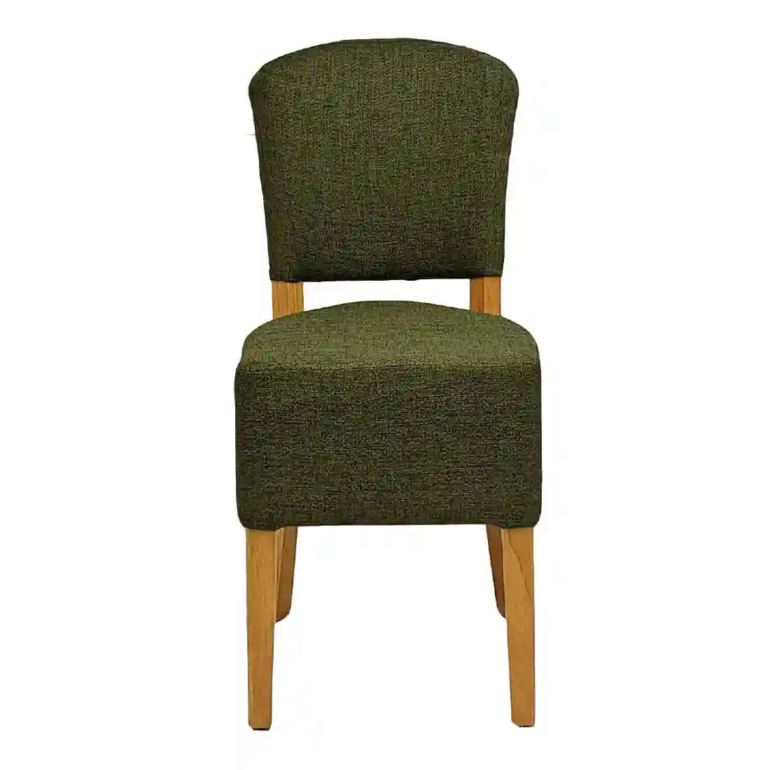 Hanoi Dining Chair In Soft Oak with Shetland Forest Seatpad (Pack of 2) - Image 2