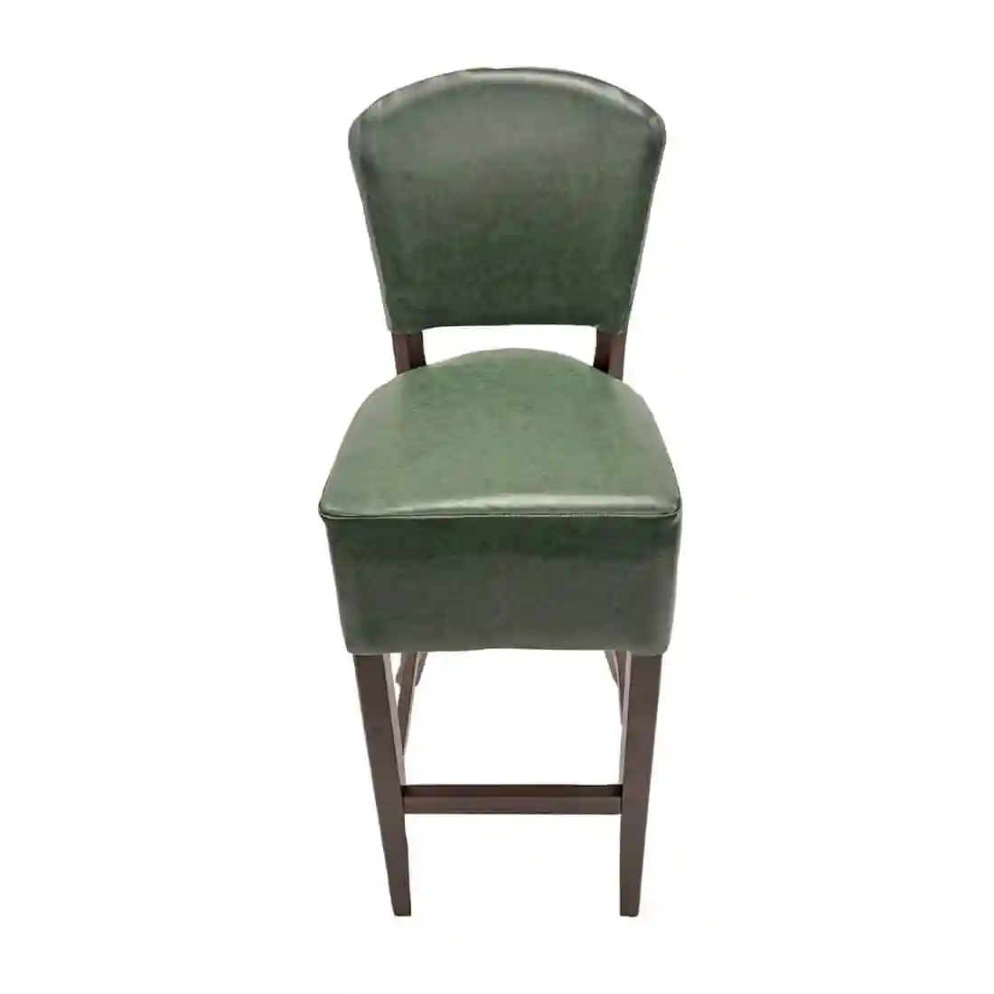 Hanoi Bar Chair in Dark Walnut with Bison Cedar Vinyl - Image 3