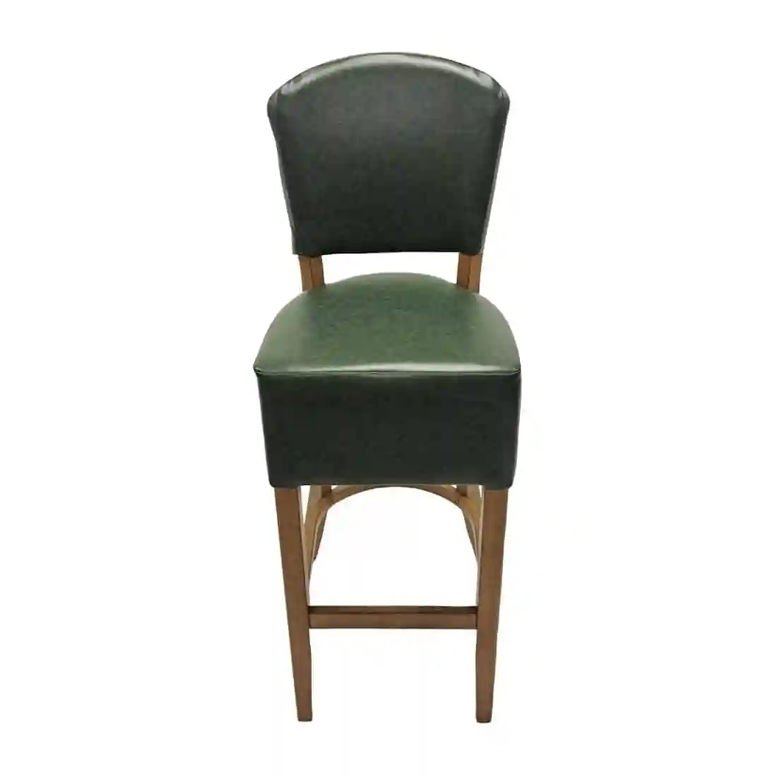 Hanoi Bar Chair in Weathered Oak with Bison Cedar Vinyl - Image 4