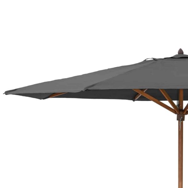 Rowlinson Willington Wooden Parasol Grey 2.7m - Image 2