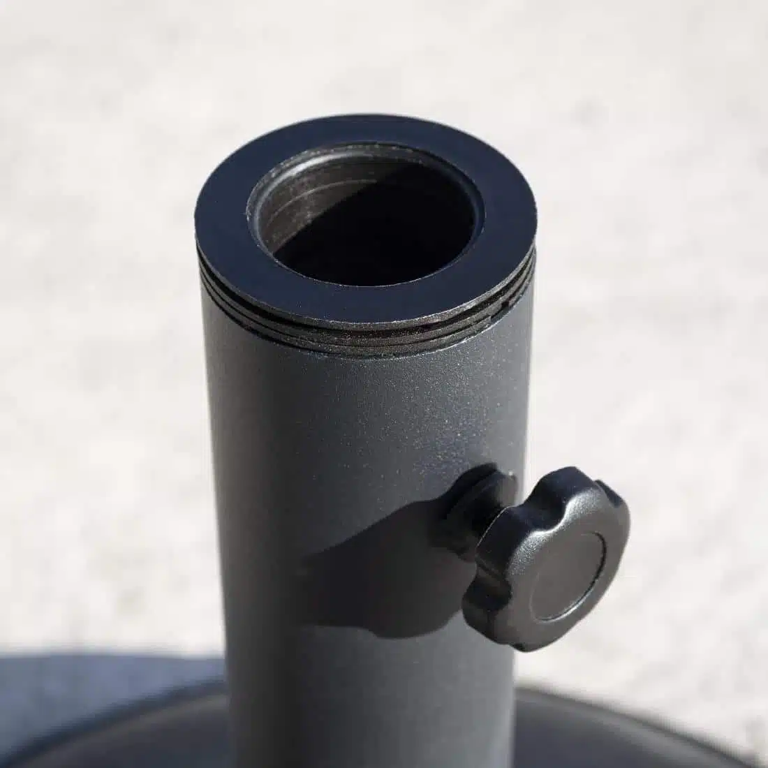 Rowlinson Picnic Table 4ft with Green Parasol 2.7m & Base 15kg - Image 7