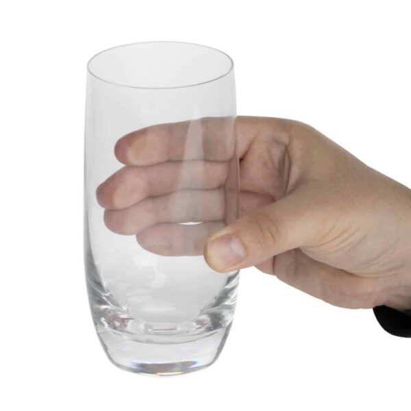 Olympia Verona Long Drink Crystal Tumblers 415ml (6 pack) - Image 6