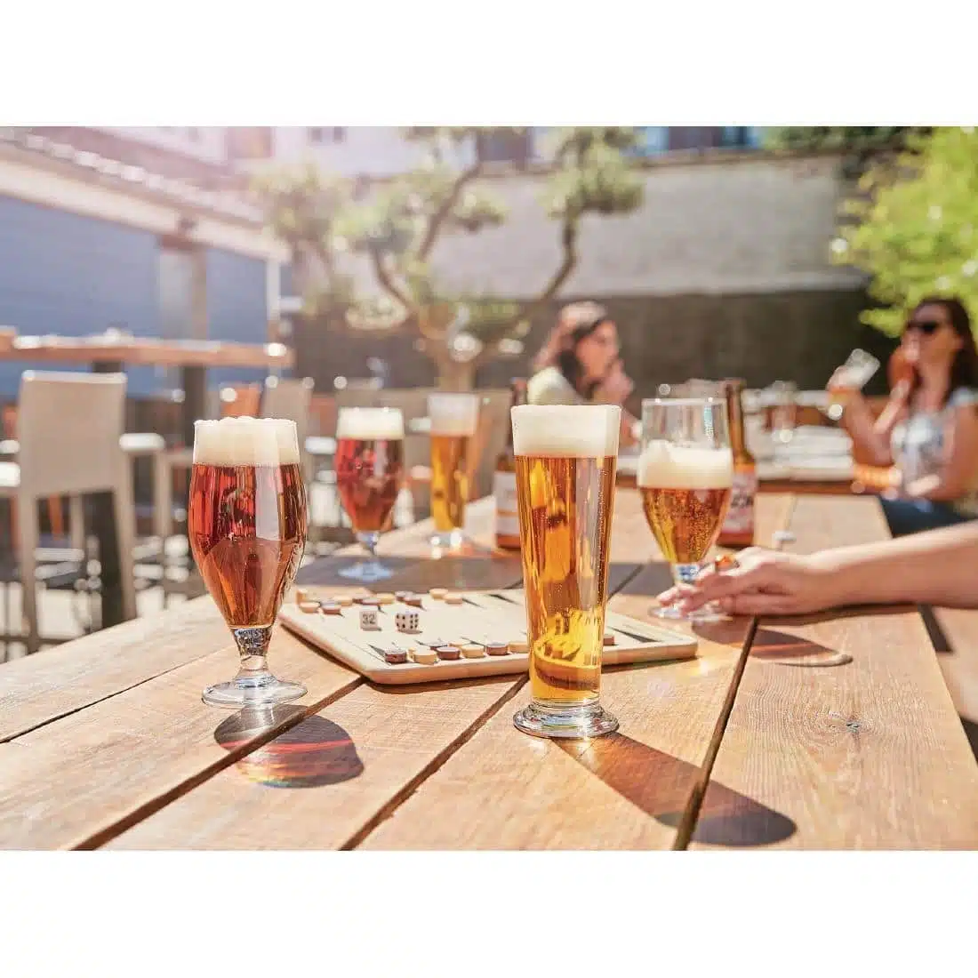 Arcoroc Cervoise Stem Beer Glasses 320ml (24 Pack) - Image 4