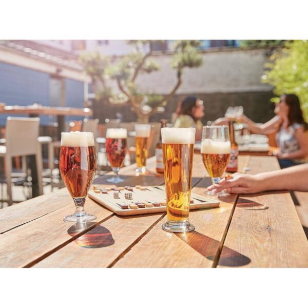 Arcoroc Linz Pilsner Beer Glasses 390ml (24 pack) - Image 6