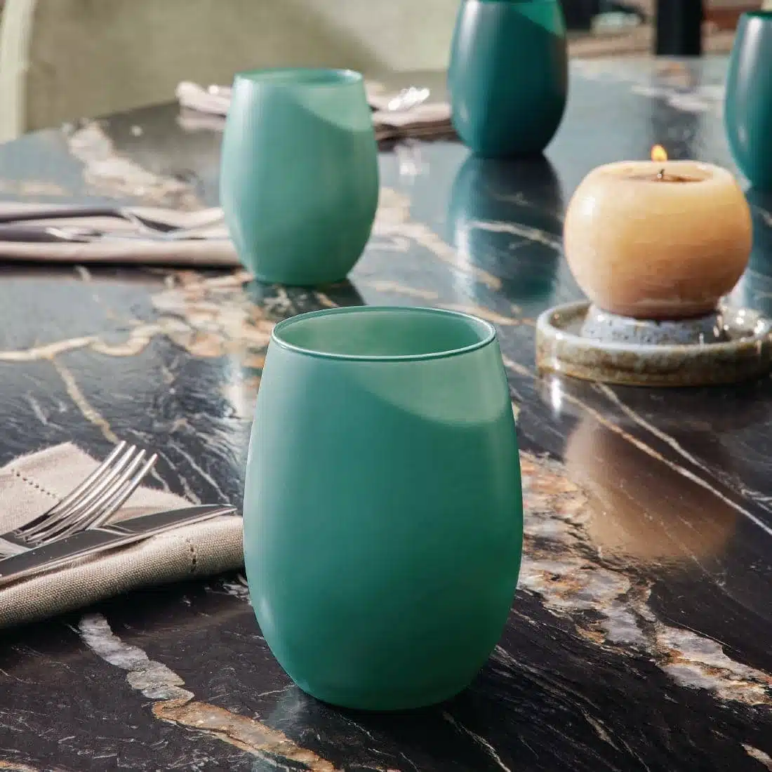 Chef & Sommelier Primary Jade Tumblers 360ml (24 pack) - Image 4