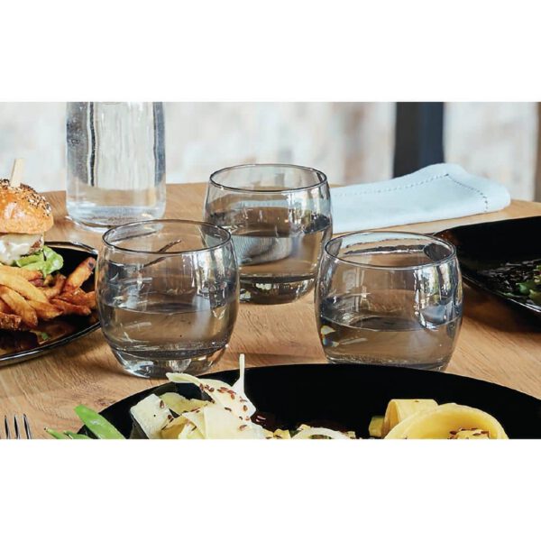 Arcoroc Salto Colour Studio Grey Old Fashioned Glasses 320ml (24 pack) - Image 3