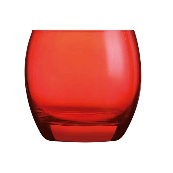 Arcoroc Salto Colour Studio Red Old Fashioned Glasses 320ml (24 pack) - Image 2