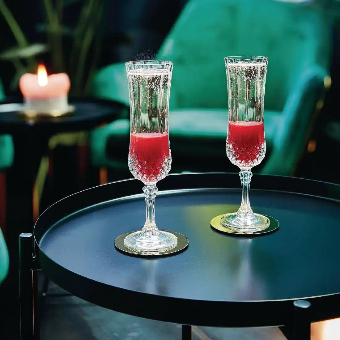 Arcoroc West Loop Flutes Glasses 120ml (12 pack) - Image 3