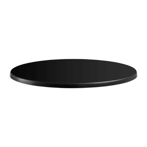 Enduratop Round Table Top Black 600mm