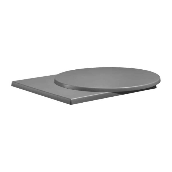 Enduratop Round Grey Table Top 900mm - Image 2