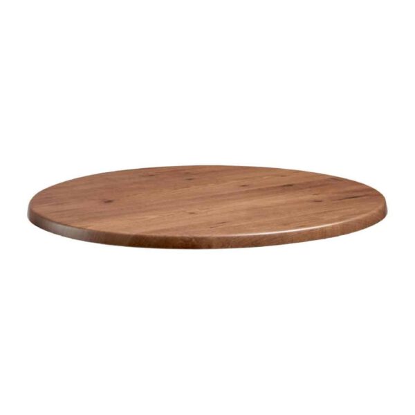 Enduratop Round Natural Wood Table Top 600mm