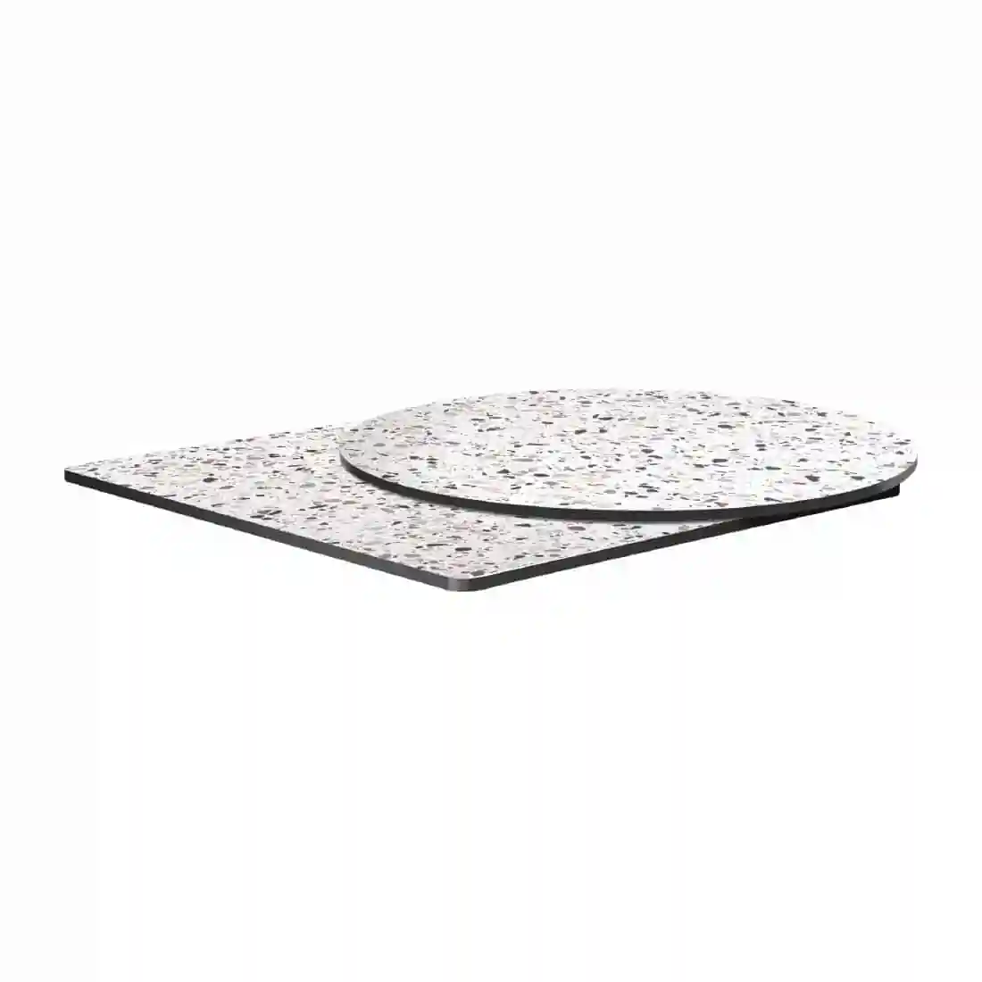 Extrema Square Mixed Terrazzo Table Top 600x600mm - Image 2