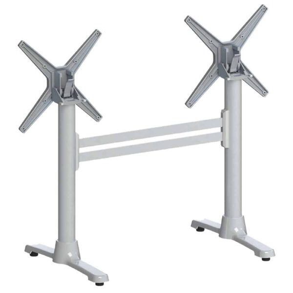 FLAT Auto Adjust ST22 EP Double Dining Table Base FlipTop
