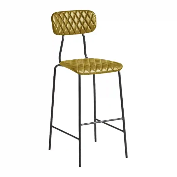 Kara Bar Stool Vintage Gold (Pack of 2) - Image 1