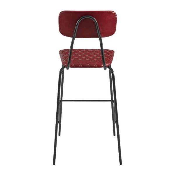 Kara Bar Stool Vintage Red (Pack of 2) - Image 2