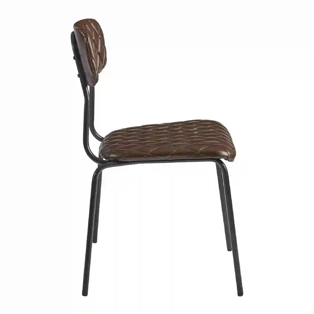 Kara Side Chair Vintage Brown (Pack of 2) - Image 2